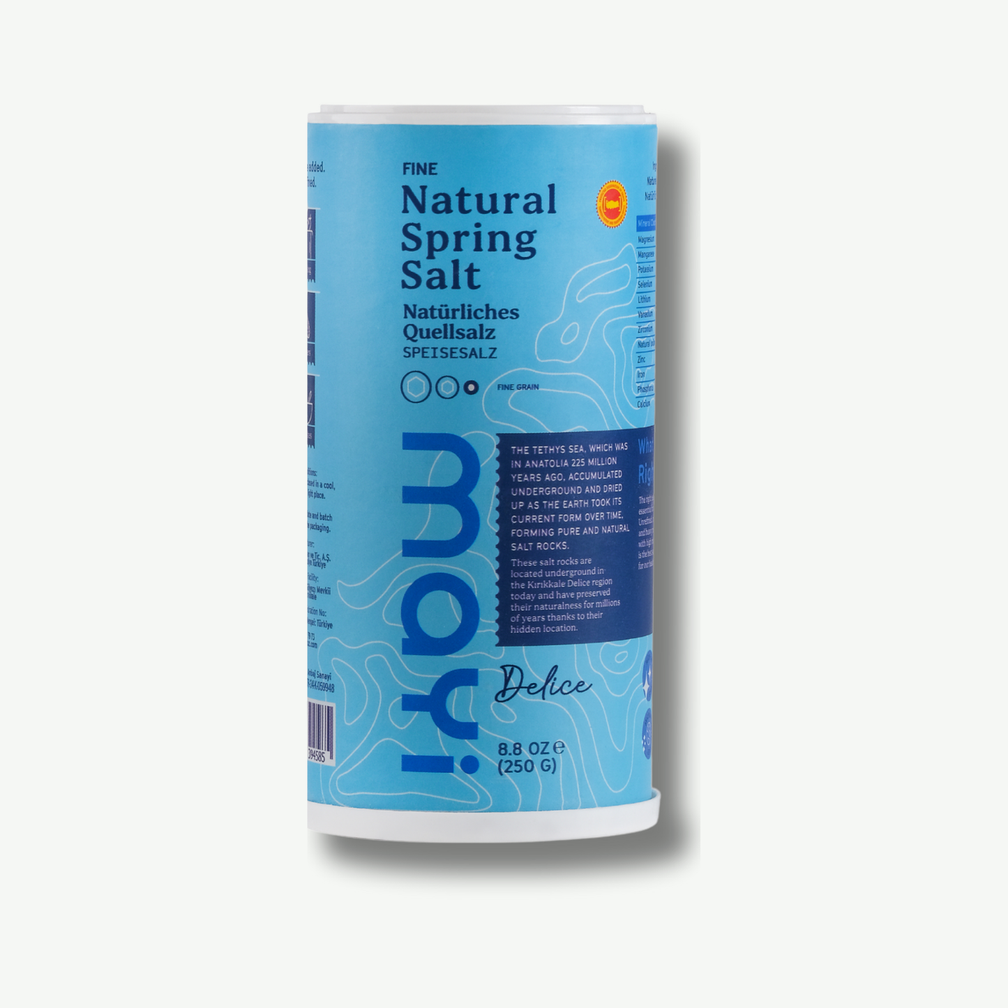 NATURAL SPRING SALT (FINE) 250 GR