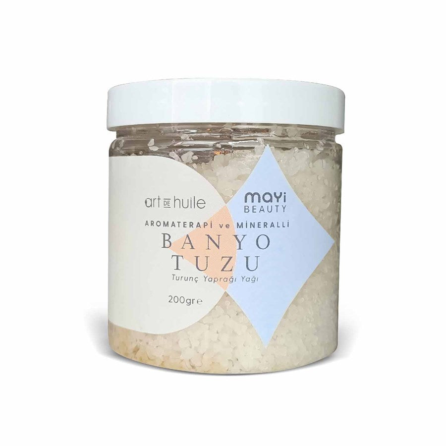 MAYI BEAUTY ORANGE LEAF OILY BATH SALT 200 GR